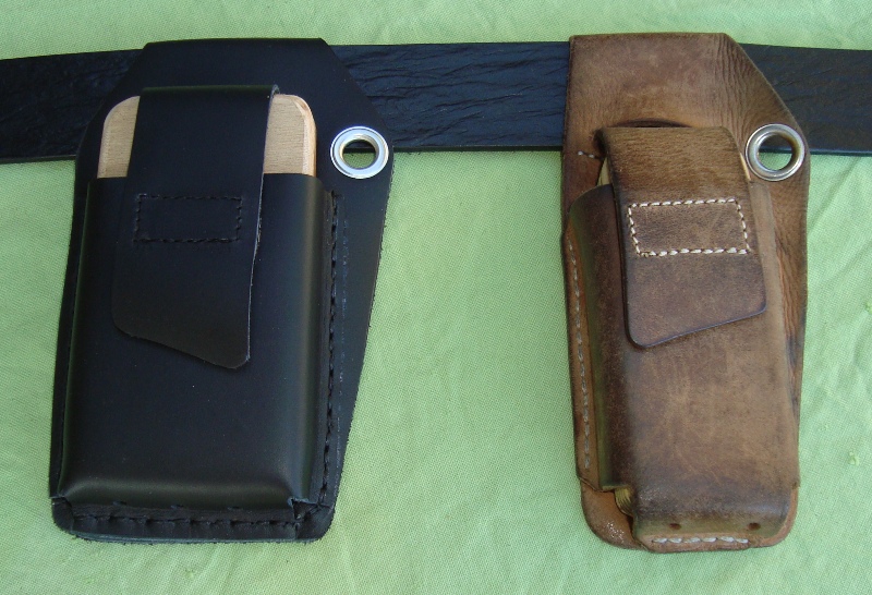 Lederarbeiten Handy-Etuis